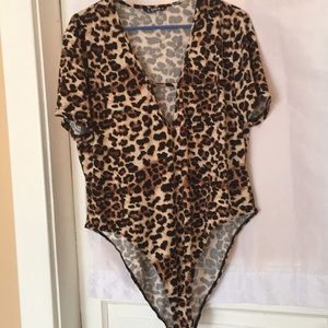 Leopard bodysuit